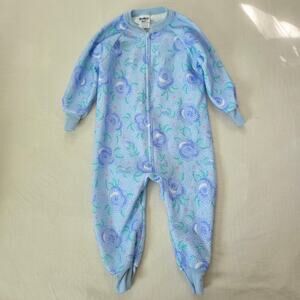 Vintage Oshkosh Floral PJs 3t